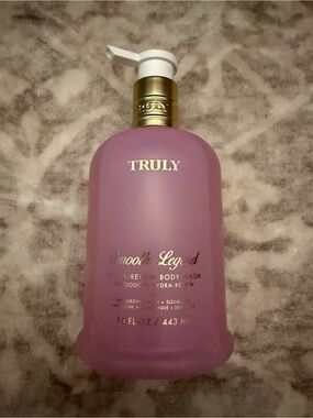 Truly Beauty Smooth Legend Hydra-Renew Body Wash 15 oz Hyaluronic Acid New